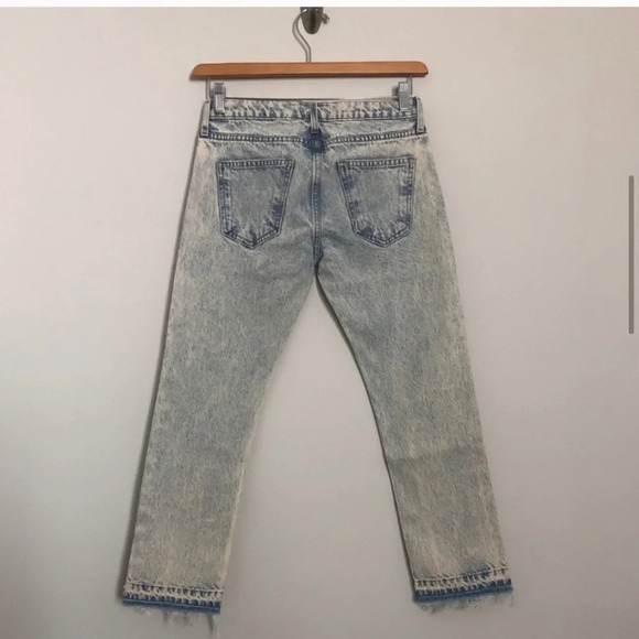 CURRENT/ELLIOT Cropped Straight Jeans Size 29 - Picture 3 of 7